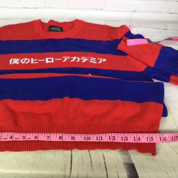 My Hero Academia Anime Logo Holiday Ugly Sweater - Picture 7 of 9